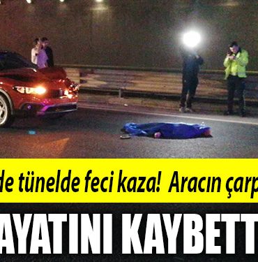 kocaeli kaza tunel