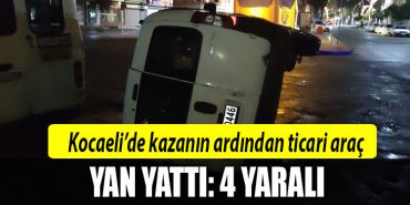 kocaeli kaza yan yatti
