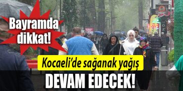 kocaeli saganak