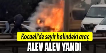 kocaeli seyir halindeki arac