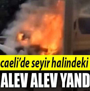 kocaeli seyir halindeki arac
