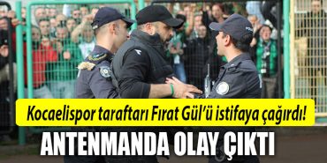 kocaelispor antrenman olay