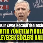 mansur yavas kocaeli