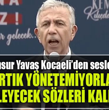 mansur yavas kocaeli