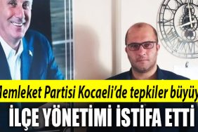 memleket partisi korfez istifa