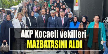 AKP Kocaeli vekilleri mazbatasını aldı