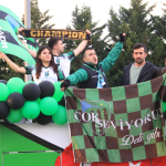 KOCAELİSPOR ŞAMPİYONLUĞU COŞKUYLA KUTLADI KOCAELİSPOR'UN ŞAMPİYONLUK COŞKUSUYLA SEKAPARK ALEV ALDI