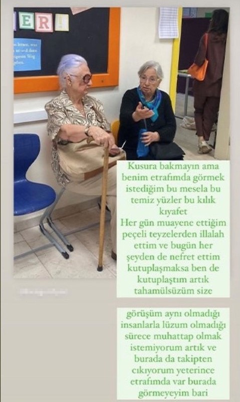 DOKTORUN "ÇİRKİN" PAYLAŞIMINA İNCELEME TESETTÜRLÜ KADINLARA YÖNELİK BÜYÜK TEPKİ TOPLAYAN PAYLAŞIM SONRASI DOKTORA İNCELEME İSTANBUL İL SAĞLIK MÜDÜRLÜĞÜ İNCELEME BAŞLATTI