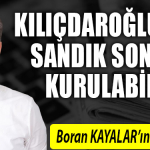 BORAN KAYALAR KÖŞE YAZISI