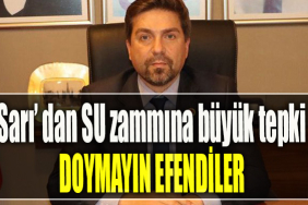 CHP Kocaeli İl Başkanı Bülent Sarı' dan SU zammına büyük tepki İSU Doymayın efendiler!