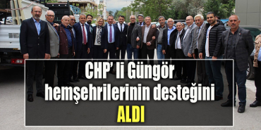 CHP Kocaeli Milletvekili adayı Tülin Keçeci Güngör hemşehrilerinin desteğini aldı