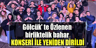Gölcük' te Özlenen birliktelik bahar konseri ile Yeniden dirildi