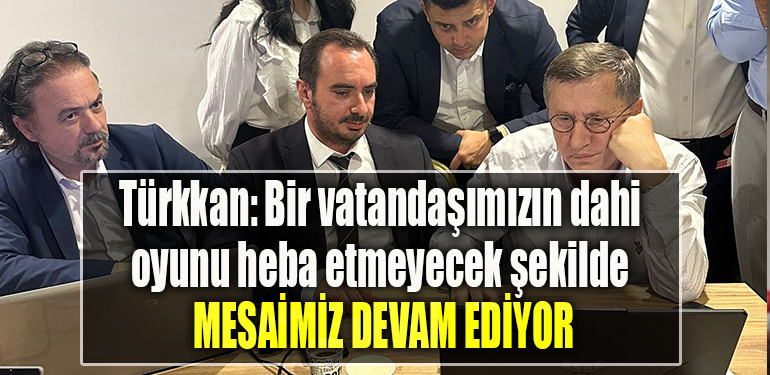 İYİ Parti Kocaeli Milletvekili Lütfü Türkkan Bir vatandaşımızın dahi oyunu heba etmeyecek şekilde mesaimiz devam ediyor