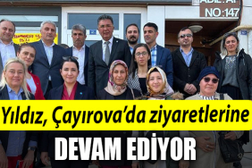 İYİ Parti Kocaeli Milletvekili adayı Şanbaz Yıldız, Çayırova’da ziyaretlerine devam ediyor
