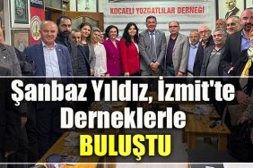 İYİ Parti Kocaeli Milletvekili adayı Şanbaz Yıldız, İzmit'te Derneklerle buluştu
