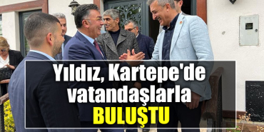 İYİ Parti Kocaeli Milletvekili adayı Şanbaz Yıldız, Kartepe'de vatandaşlarla buluştu
