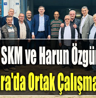 İYİ Parti SKM ve Harun Özgür Yıldızlı Kandıra'da Ortak Çalışma Yaptı