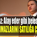 İyi Parti Dilovası İlçe Başkanı Emin Yılmaz Dilovası halkıyla alay eder gibi belediyenin taşınmazlarını tek tek satılığa çıkardı