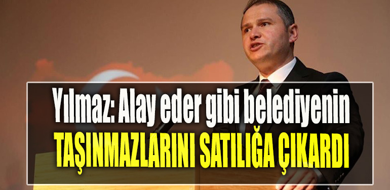 İyi Parti Dilovası İlçe Başkanı Emin Yılmaz Dilovası halkıyla alay eder gibi belediyenin taşınmazlarını tek tek satılığa çıkardı