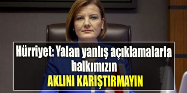 İzmit Belediye Başkanı Fatma Kaplan Hürriyet Yalan yanlış açıklamalarla halkımızın aklını karıştırmayın