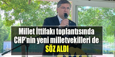 Kocaeli' de Millet İttifakı hazırlık toplantısında CHP'nin yeni milletvekilleri de söz aldı.