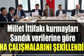 Kocaeli' de Millet İttifakı kurmayları Sandık verilerine göre saha çalışmalarını şekillendirdi