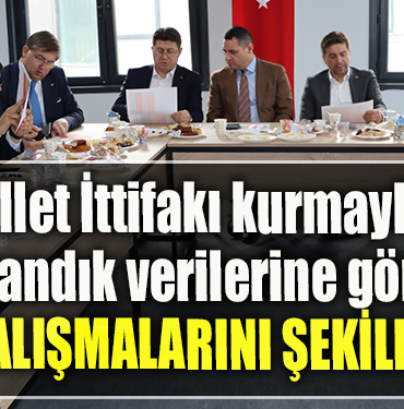 Kocaeli' de Millet İttifakı kurmayları Sandık verilerine göre saha çalışmalarını şekillendirdi
