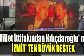 Millet İttifakından Kılıçdaroğlu' na İzmit'ten büyük destek