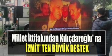 Millet İttifakından Kılıçdaroğlu' na İzmit'ten büyük destek