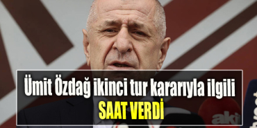 Ümit Özdağ Kılıçdaroğlu ile Hatay dönüşü bir toplantı daha yapacağız