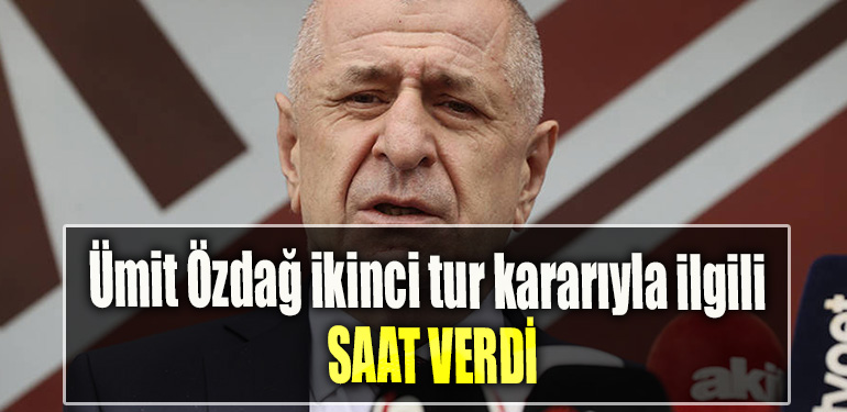 Ümit Özdağ Kılıçdaroğlu ile Hatay dönüşü bir toplantı daha yapacağız