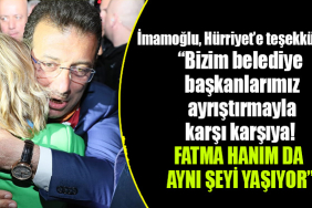 ekrem imamoğlu fatma kaplan hürriyet