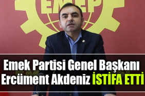 emek partisi istifa ercüment akdeniz