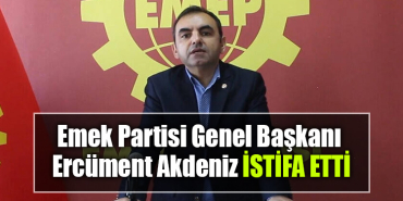 emek partisi istifa ercüment akdeniz