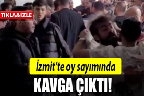 izmit oy sayımı kavga