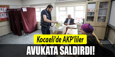 kocaeli akp avukat saldırı