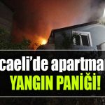 kocaeli apartman yangın