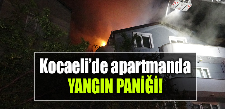 kocaeli apartman yangın