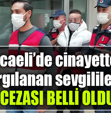 kocaeli cinayet sevgili