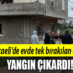 kocaeli çocuk yangın