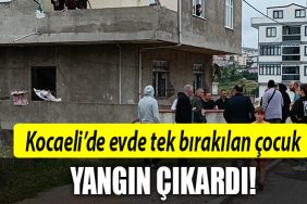 kocaeli çocuk yangın