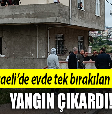 kocaeli çocuk yangın