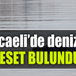 kocaeli deniz ceset