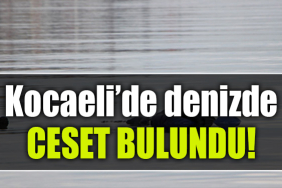 kocaeli deniz ceset