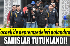 kocaeli depremzede dolandırıcı