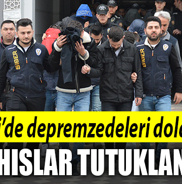 kocaeli depremzede dolandırıcı
