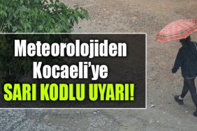 kocaeli hava durumu sarı kodlu uyarı