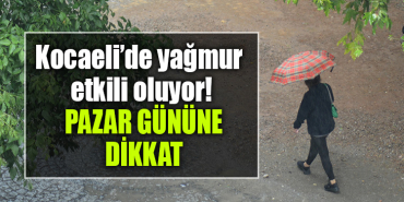 kocaeli hava durumu yağmur