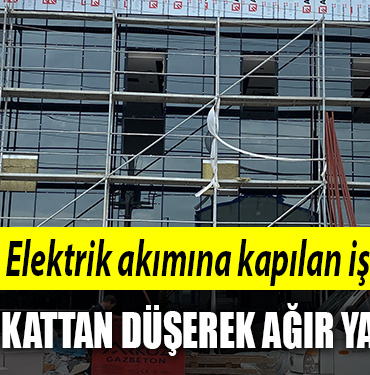 kocaeli işçi yaralandı