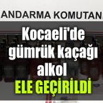 kocaeli kaçak alkol